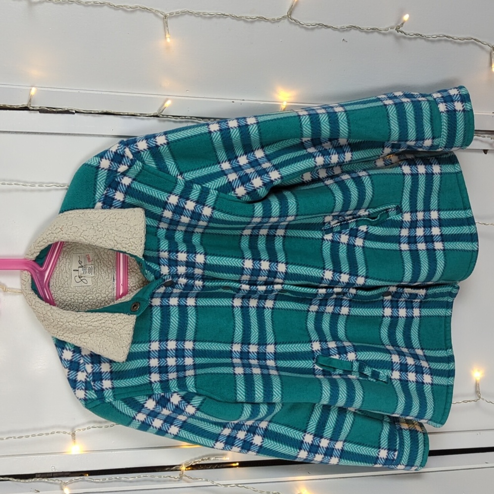 Soho Threads Jacket Girl’s Size M 10-12 Sherpa Lined